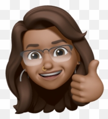 It Pops Up When You Open - Apple Memojis Emoji,Black Girl Emoji