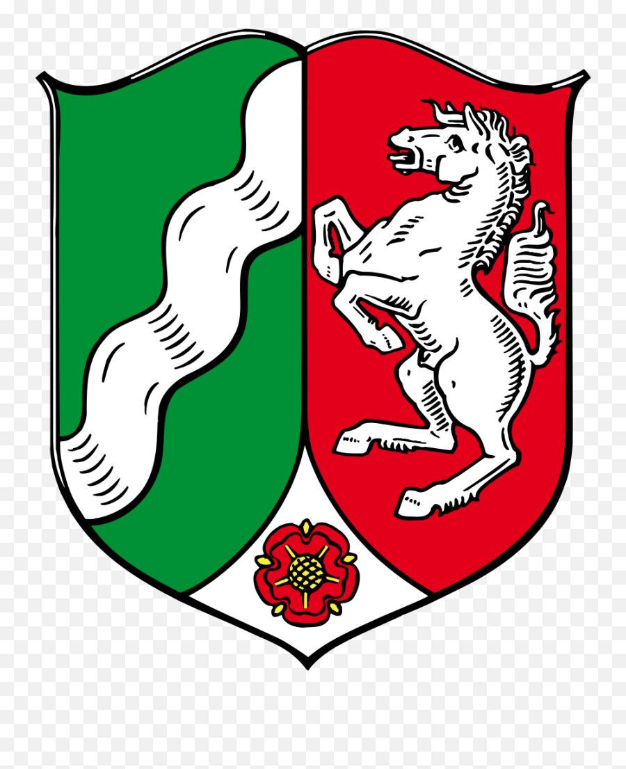 Arms Of North Rhine - Das Wappen Von Nordrhein Westfalen Emoji,Fish And Horse Emoji