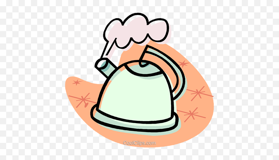 Cartoon Teapot Steam - Boiling Kettle Clipart Emoji,Kettle Emoji