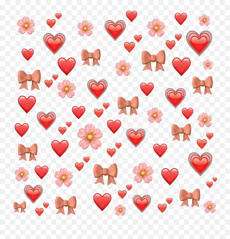 Red Redbackground Bow Background Emoji Emojibackground - Beomgyu,Bts Emoji