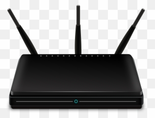 Black Router Vector Art Image - Modem Png Emoji,Flip You Off Emoji