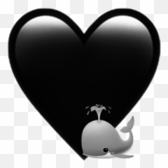 Emoji Aesthetic Tumblr Goth Black Gray Iphone - Black And White Emojis Transparent Aesthetic,Goth Emoji