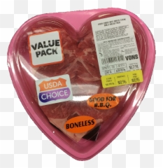 Pink Red Meat Meatcore Aesthetic Blood - Sujuk Emoji