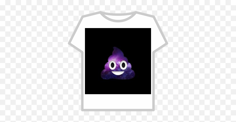 Galaxy Poop Emoji - Galaxy Roblox T Shirt,Paradise Emoji