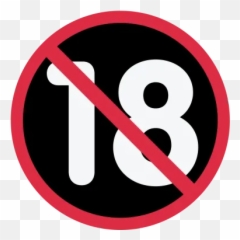 Large Emoji Icons - No 18 Emoji,No Entry Emoji
