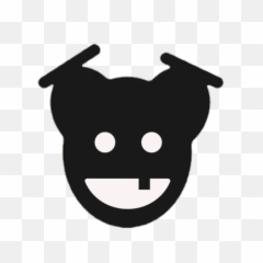 Black Guy Emoji - Cartoon