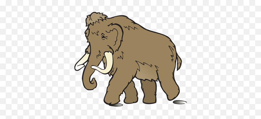 Mastodon Drawing - Mammoth Clip Art Emoji,Brown Fist Emoji