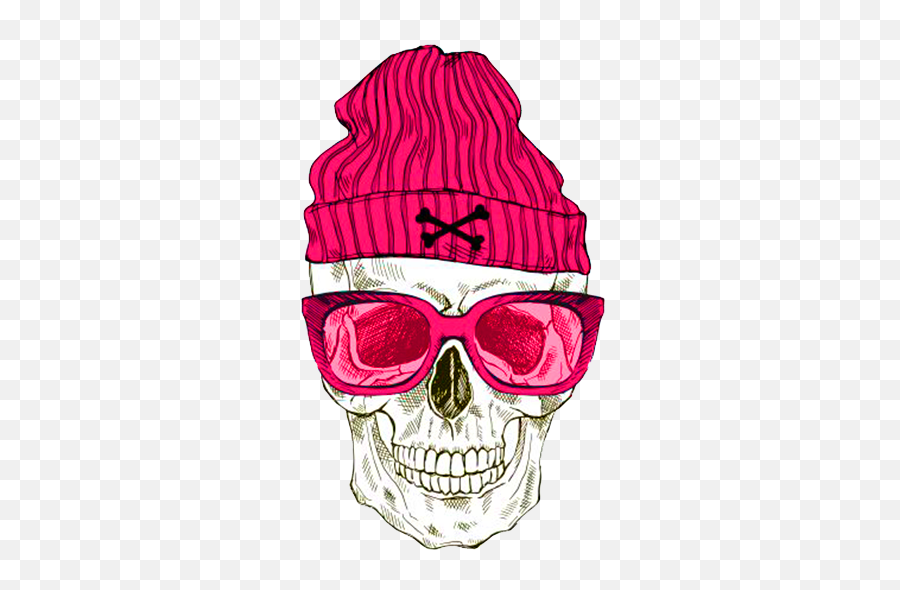 Skull Wallpapers - Caveira Com Chapeu E Oculos Png Emoji,Ghetto Emojis App