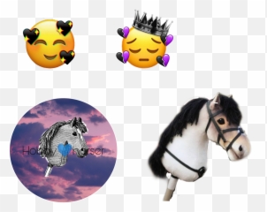 Horse - Cartoon Emoji,Horse Emoticon