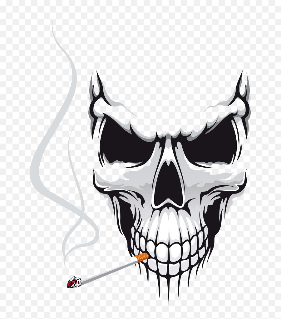 Skulls Skull Dead Scary Effects Effect - Black And White Skull Png Emoji,Dead Skull Emoji