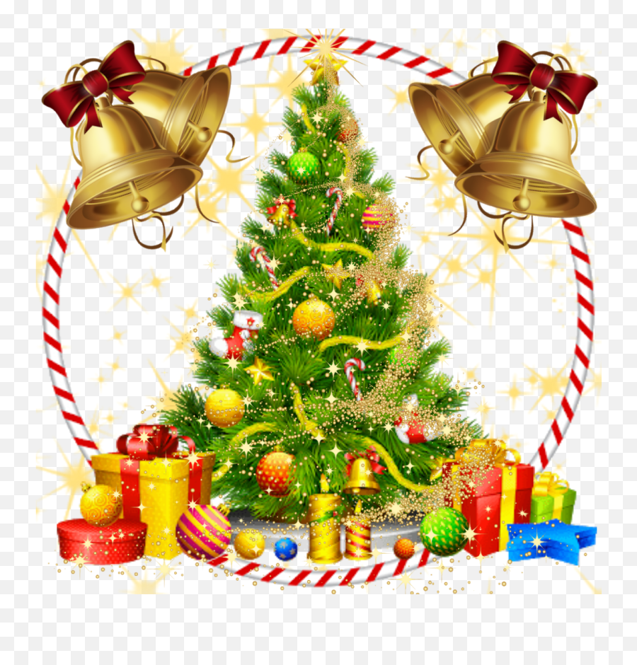 Christmas Wallpaper - Christmas Tree Png Transparent Background Emoji,Nativity Emoji