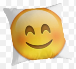 anime blush emoji - Search Emoji Pillows Png