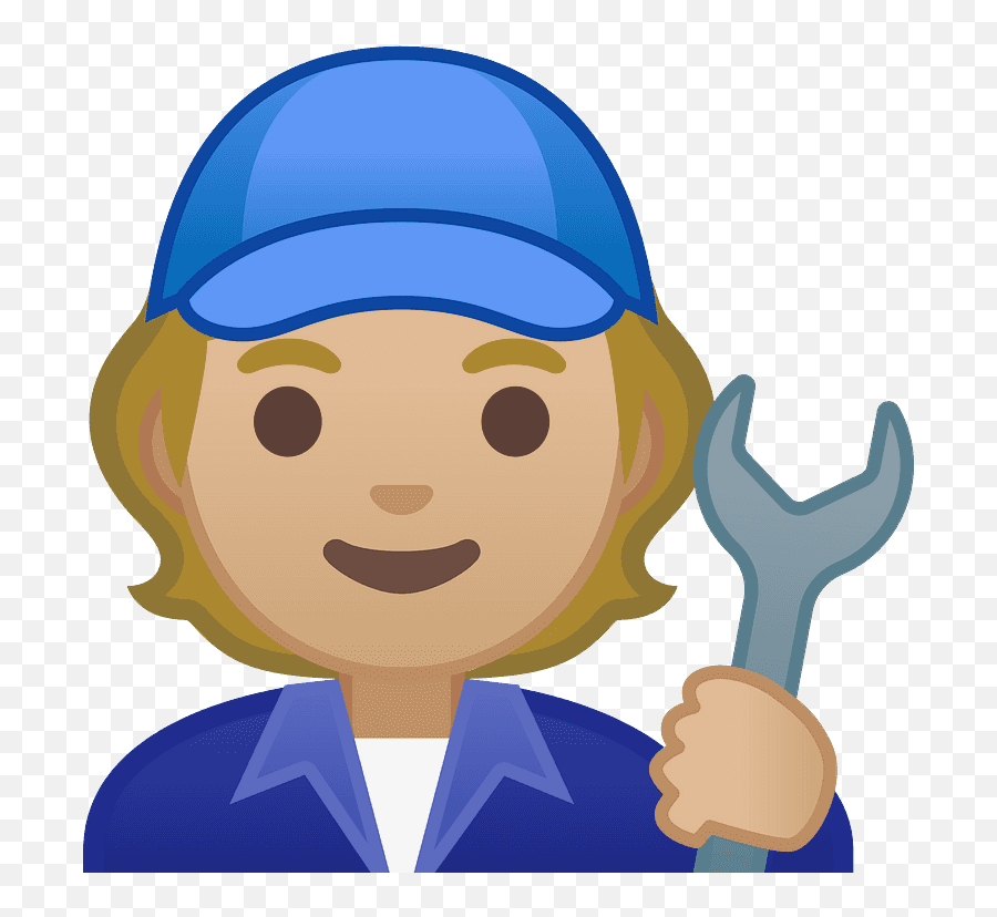 Mechanic Emoji Clipart - Emoji Mecanico,Christian Emojis Free