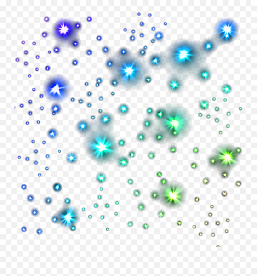 Glowing Stars Png - Blue Stars Effect Png Emoji,Glowing Star Emoji
