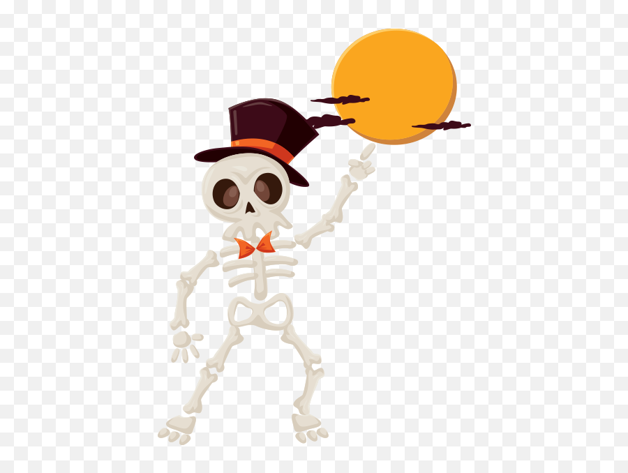 Spooky Wooky Emoji - Stickers By Sumair Jawaid Background Esqueleto,Fedora Emoji