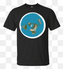 Flat Earth Map T - Funny 42nd Birthday Quotes Emoji