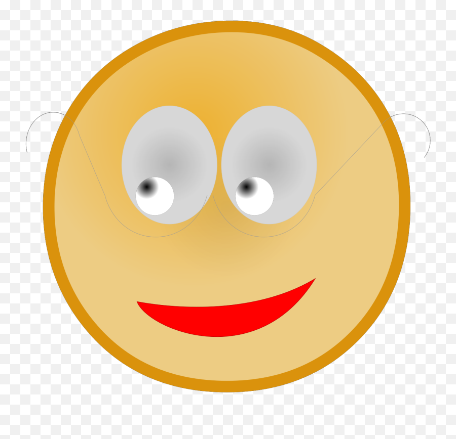 Smiley With Glasses Clip Art Icon And - University Of North Alabama Emoji,Glasses Emoticon