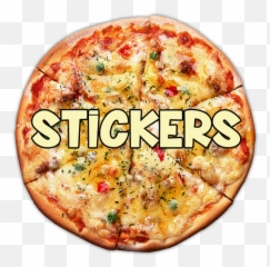 Food Stickers - 8 Inch Pizza Emoji,Pizza Emojis