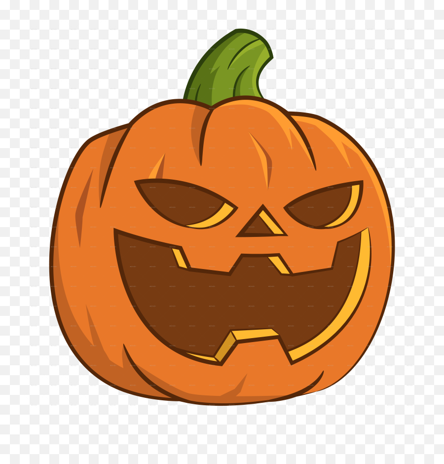 Transparent Pumpkins Cartoon Picture - Halloween Pumpkin Png Cartoon Emoji,Pumpkin Emoticons