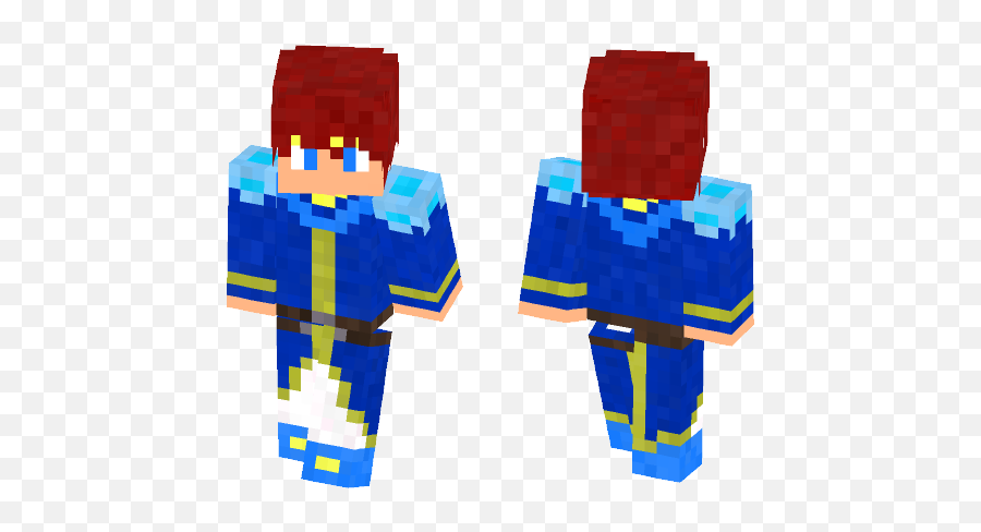 Download Lord Eliwood Fire Emblem Minecraft Skin For Free - Fictional Character Emoji,Fire Emblem Emojis