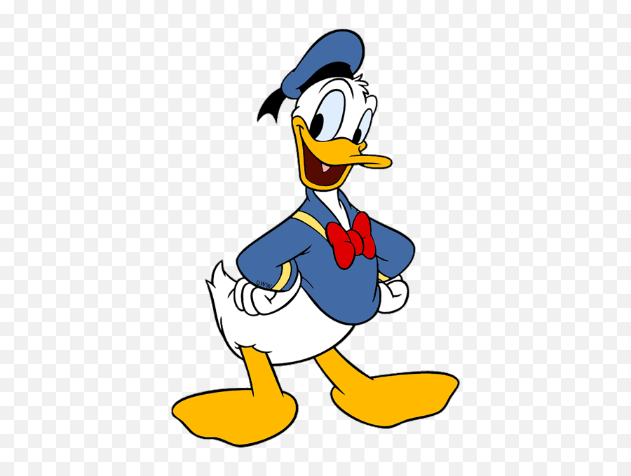 Donald Duck - Disney Donald Duck Character Emoji,Donald Duck Emoji