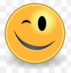 Wink Clipart - Close One Eye Meaning Emoji