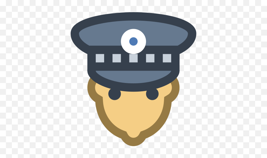 595 Police Officer Icon Images At - Cartoon Emoji,Police Officer Emoji