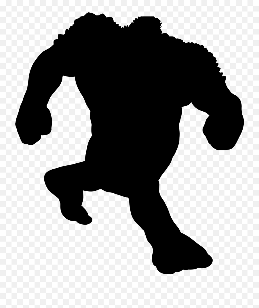 Silhouette Troll Ork Say Gestalt Mountain Spirit - Scalable Vector Graphics Emoji,Fairy Emoji