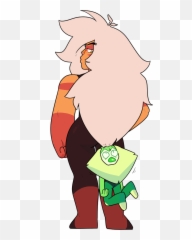 Beware El Peridotto Biter Of Hair - Cute Peridot Steven Universe Jasper Emoji,Emoji Universe