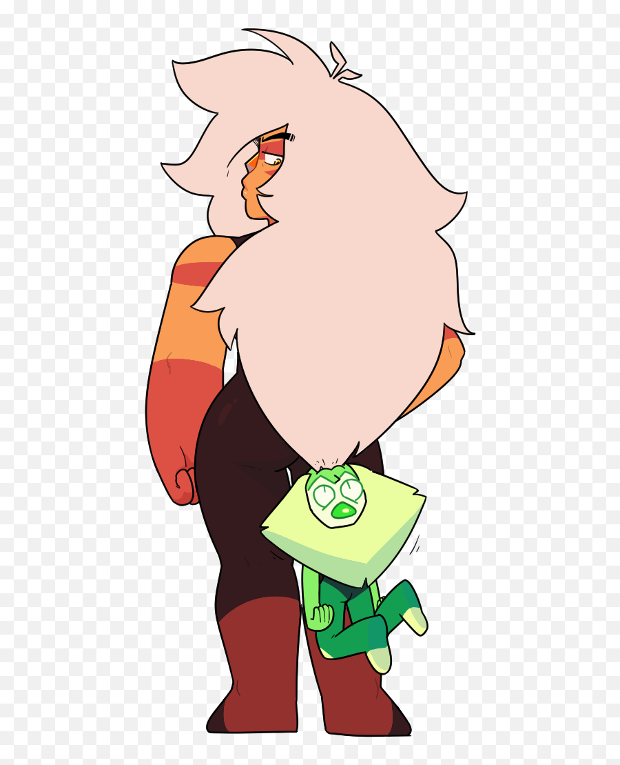 Beware El Peridotto Biter Of Hair - Cute Peridot Steven Universe Jasper Emoji,Emoji Universe