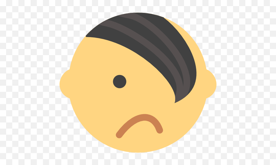 Emo Face Emoticon Feelings - Emo Icon Emoji,Emo Emoticons