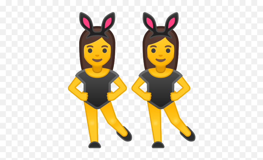 From - Woman With Bunny Ears Emoji,Bunny Emoticon