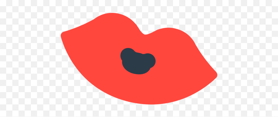 Kiss Mark Emoji - Clip Art,Kiss Mark Emoji