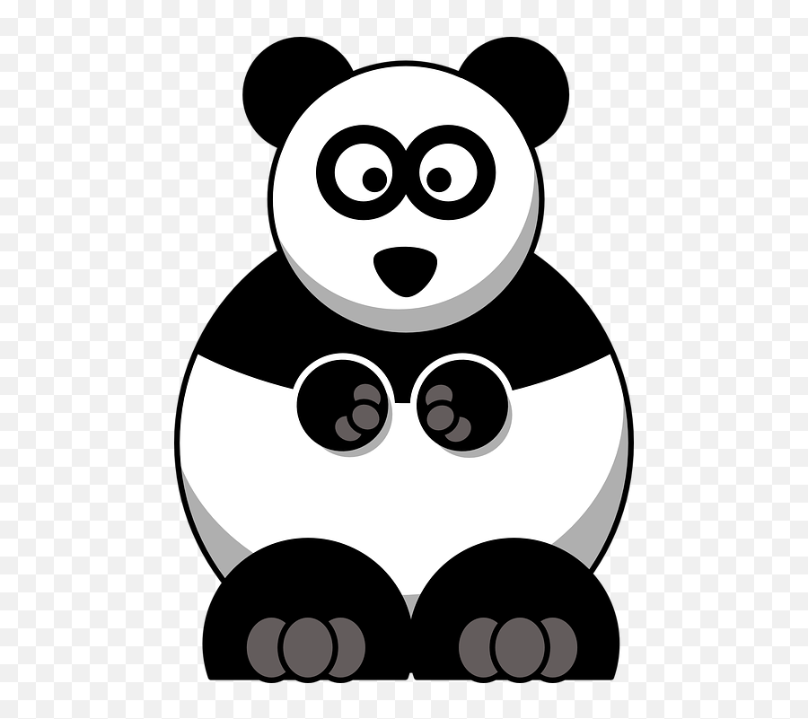 Free Panda Bear Panda Illustrations - Cartoon Panda Bear Clipart Emoji,Panda Emoji