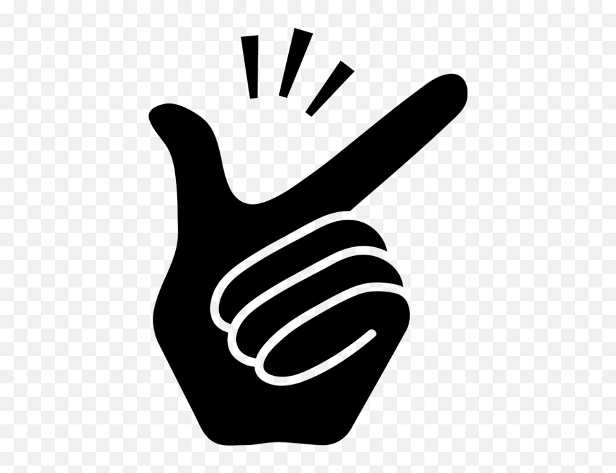 Finger Clipart Snap Finger Snap Transparent Free For - Finger Snap Transparent Background Emoji,Snapping Emoji