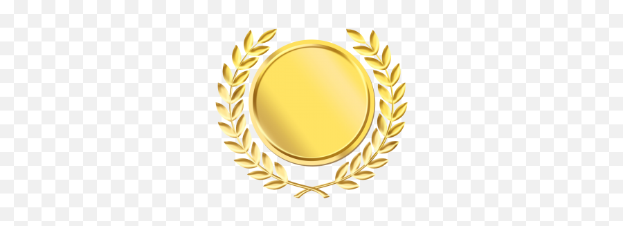 Gold Award Ribbon Png Clipart - Gold Medal No Background Emoji,Gold Medal Emoji