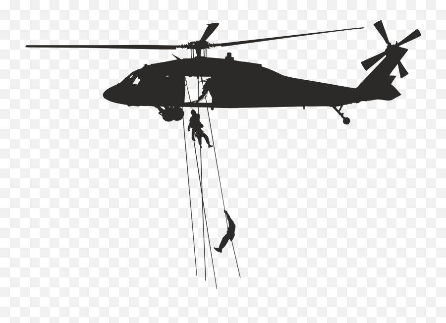 Army Blackhawk Helicopter Clipart - Blackhawk Helicopter Silhouette Emoji,Helicopter Emoji