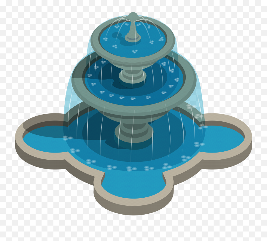 Island Clipart Water Island Water Transparent Free For - Fountain Clipart Png Emoji,Splashing Sweat Emoji