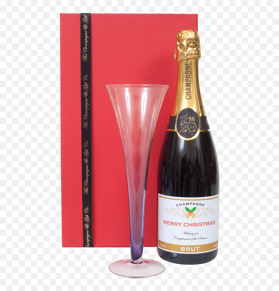Download Christmas Personalised Champagne And Flute Gift - Champagne Emoji,Champagne Bottle Emoji