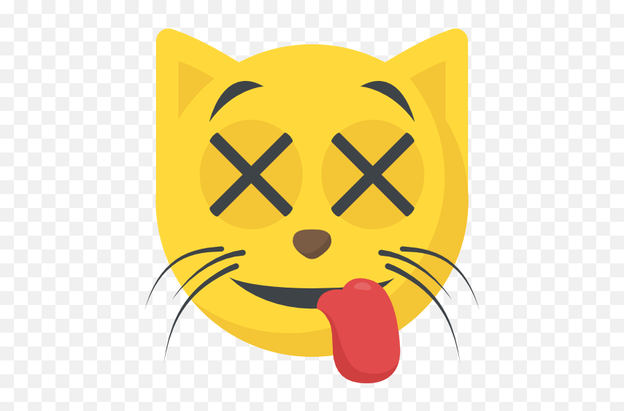 Dead - Free Smileys Icons Emoji Gato Muerto,Dead Emoji Face