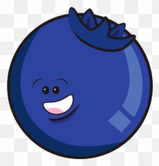 Blueberry - Happy Emoji,Blueberry Emoji