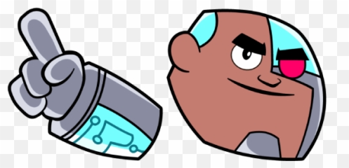 Top downloaded cursors - custom Titans Go Cyborg Emoji