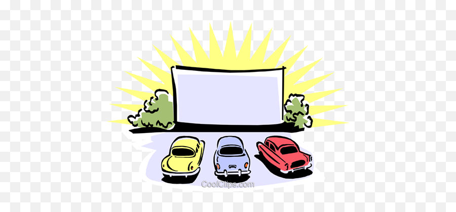 Download Drive - Transparent Drive In Movie Sign Clip Art Emoji,Theatre Emoji
