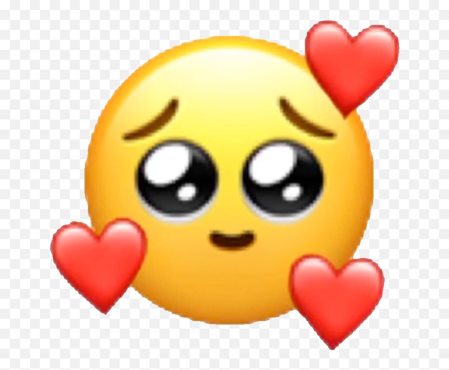 Procreate Aww Heart Emoji Cute Sticker,Cute Heart Emoji