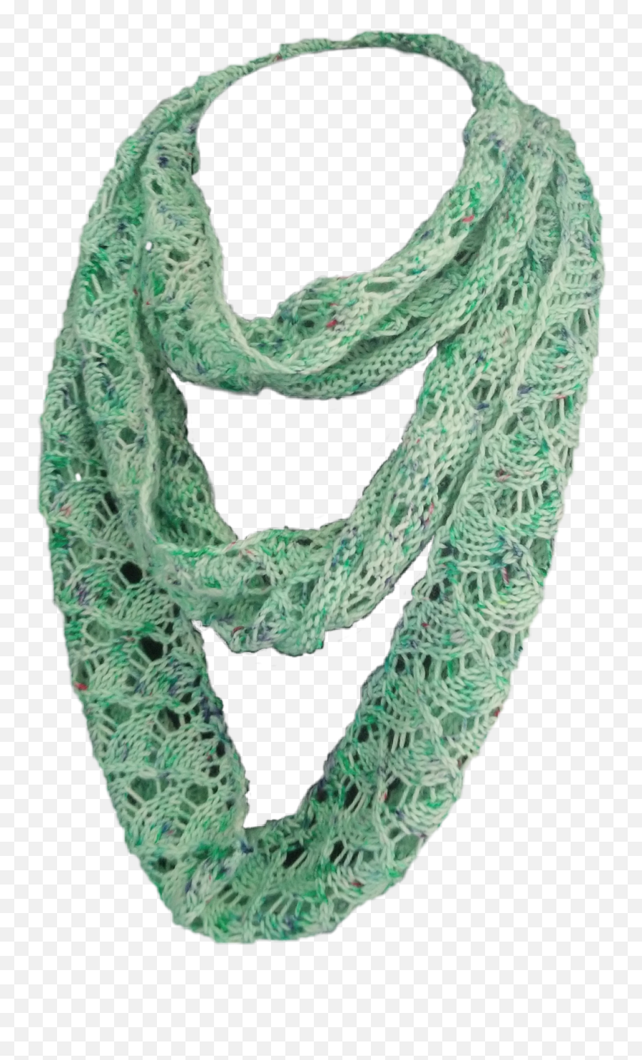 Knitwear Scarf Green - Scarf Emoji,Scarf Emoji
