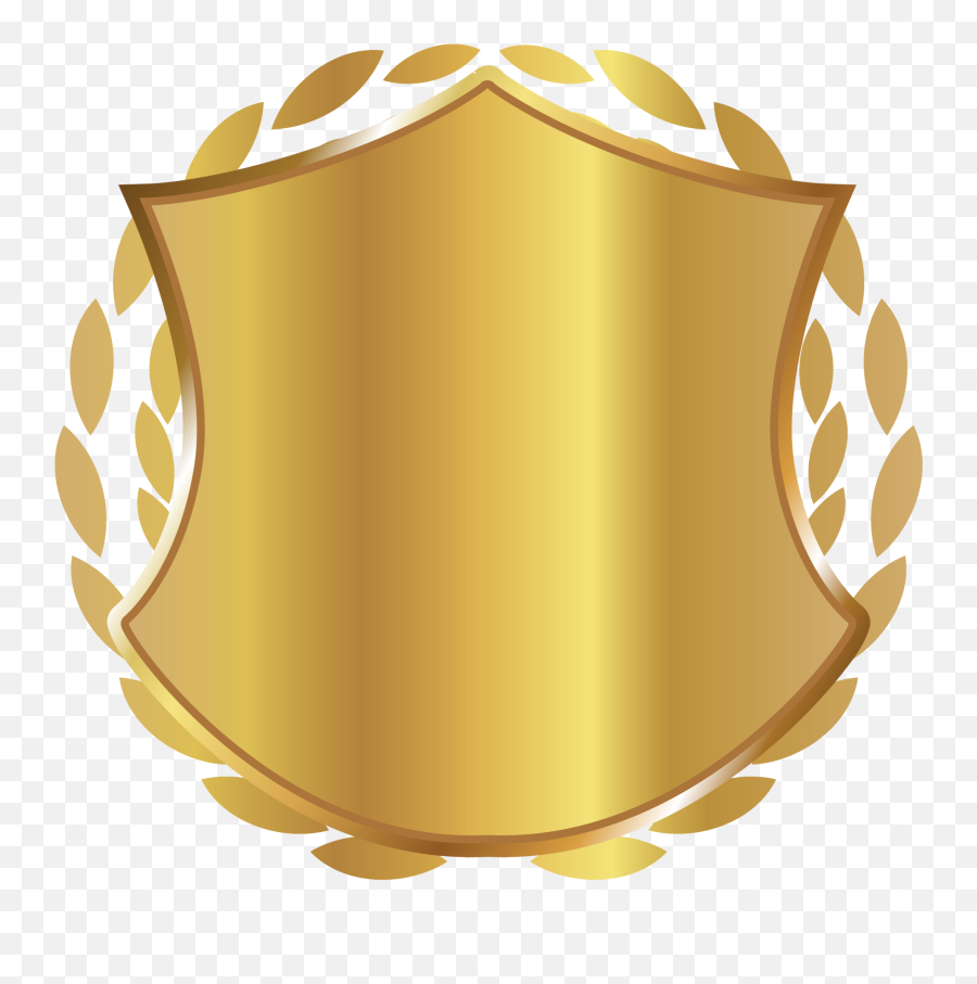 Transparent Background Golden Shield - Transparent Background Gold Shield Png Emoji,Sheild Emoji