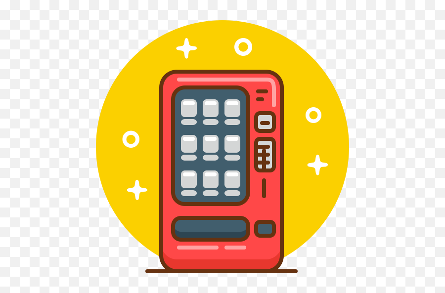 Machine Icon Png At Getdrawings - Vending Machine Illustration Png Emoji,Slot Machine Emoji