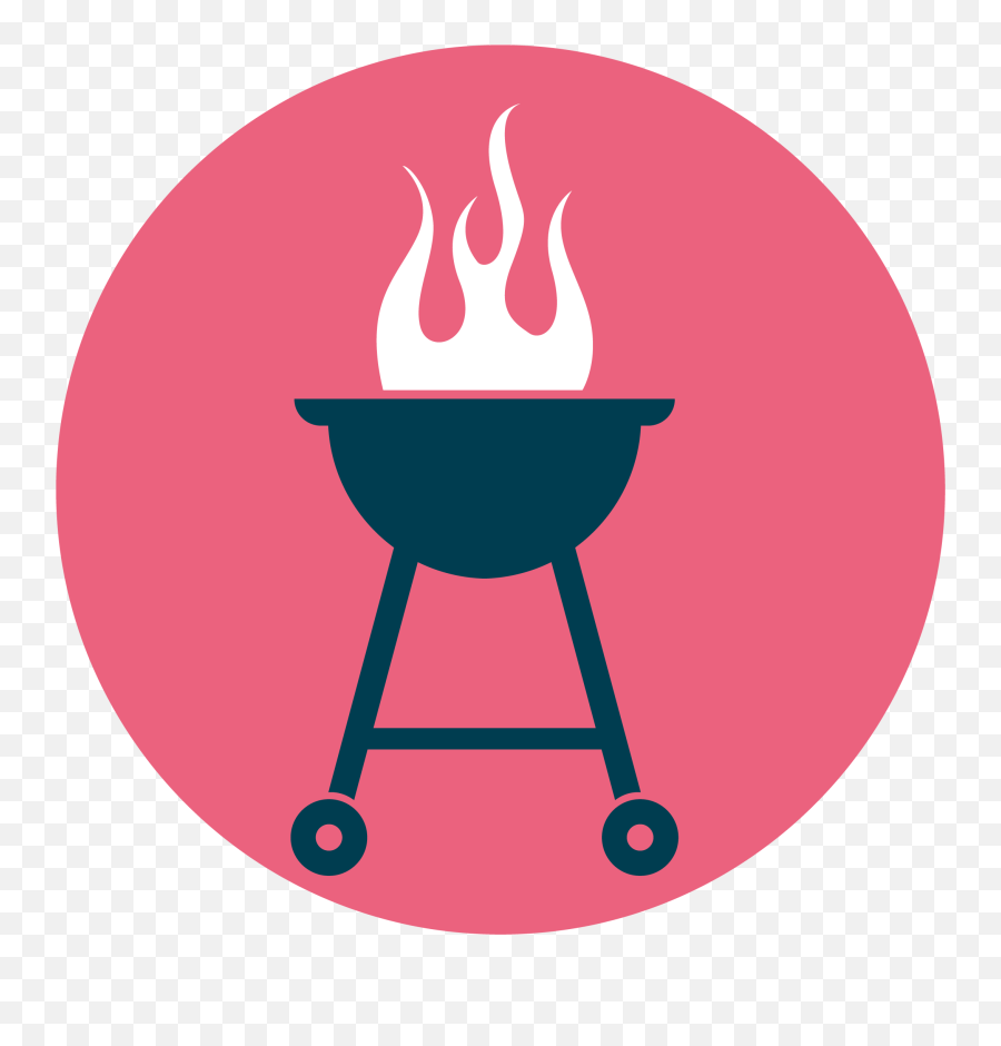 Bbq And Outdoor Cooking Clipart - Full Size Clipart Flame Emoji,Barbecue Emoji