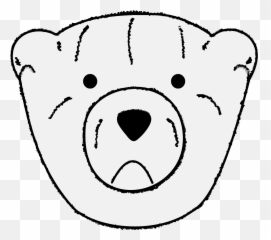 Bear Face Teddy Sad Free Vector Graphics - Clip Art Emoji,Elephant Emoji
