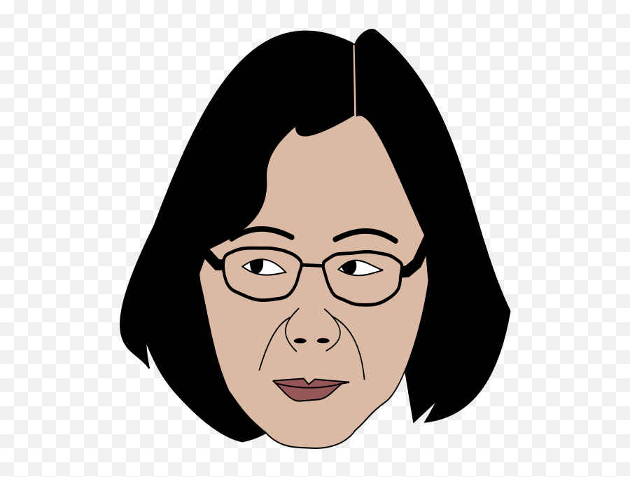 Tsai Ing - Tsai Ing Wen Clip Art Emoji,Blush Emoticon